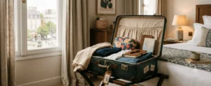 Protéger valise punaises lit
